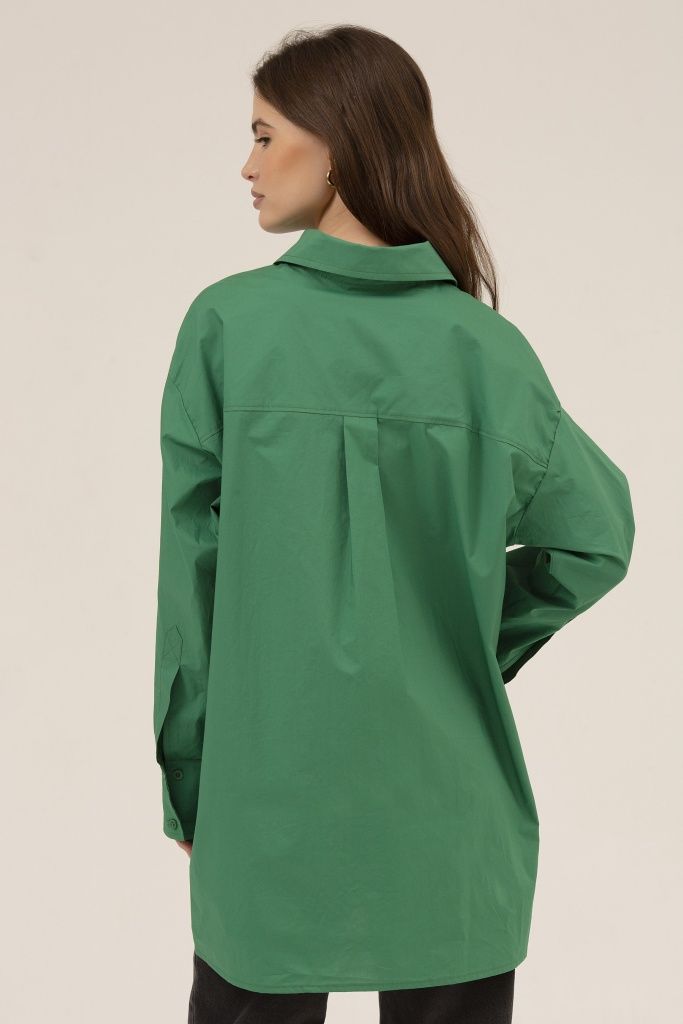 INSPIRE Рубашка удлиненная (зеленый)