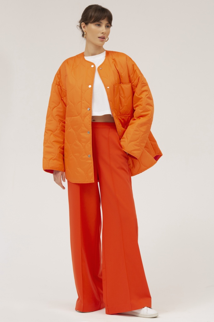 INSPIRE Куртка двусторонняя стеганая (оранжевый)